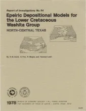 Epeiric depositional models for the Lower Cretaceous Washita Group, north-central Texas