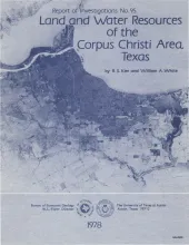 Land and water resources of the Corpus Christi area, Texas