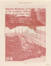 Regional dissolution of Permian salt in the Anadarko, Dalhart, and Palo Duro basins of the Texas panhandle