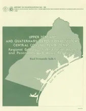 Upper Tertiary and Quaternary depositional systems, central coastal plain, Texas -- regional geology of the coastal aquifer and potential liquid-waste repositories
