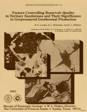 Factors controlling reservoir quality in Tertiary sandstones and their significance to geopressured geothermal production