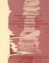 Depositional framework, hydrostratigraphy, and uranium mineralization of the Oakville Sandstone (Miocene), Texas coastal plain