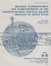 Regional hydrodynamics and hydrochemistry of the uranium-bearing Oakville aquifer (Miocene) of south Texas