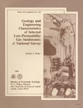 Geology and Engineering Characteristics of Selected Low-Permeability Gas Sandstones: A National Survey