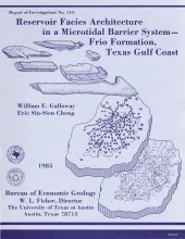 Reservoir facies architecture in a microtidal barrier system -- Frio Formation, Texas Gulf Coast