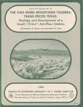 The Van Horn Mountains caldera, Trans-Pecos Texas:  geology and development of a small (10-km squared) ash-flow caldera