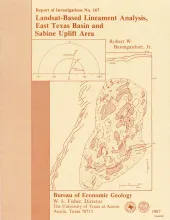 Landsat-based lineament analysis, East Texas basin and Sabine uplift area
