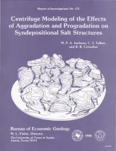 Centrifuge Modeling of the Effects of Aggradation and Progradation on Syndepositional Salt Structures