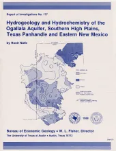 Hydrogeology and hydrochemistry of the Ogallala aquifer, southern High Plains, Texas panhandle and eastern New Mexico