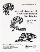 Internal Structure of Mushroom-Shaped Salt Diapirs