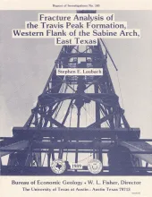 Fracture analysis of the Travis Peak Formation, western flank of the Sabine Arch, east Texas