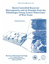 Karst-controlled reservoir heterogeneity and an example from the Ellenberger Group (Lower Ordovician) of West Texas