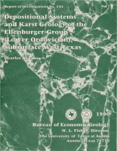 Depositional systems and karst geology of the Ellenburger Group (Lower Ordovician), subsurface West Texas