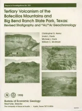 Tertiary volcanism of the Boficillos Mountains and Big Bend Ranch State Park, Texas:  revised stratigraphy and 40Ar/39Ar geochronology