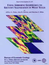Using airborne geophysics to identify salinization in West Texas