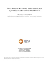 Texas mineral resources within or affected by Proterozoic basement architecture