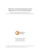 Structure and characteristics of the basement in the Fort Worth Basin