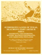 Submerged lands of Texas, Beaumont - Port Arthur area:  sediments, geochemistry, benthic macroinvertebrates, and associated wetlands
