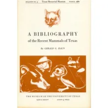 A Bibliography of the Recent Mammals of Texas