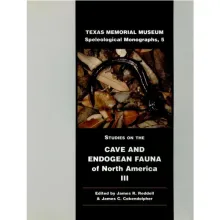 Studies on the Cave and Endogean Fauna of North America III