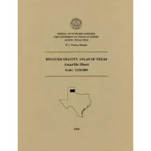 Bouguer Gravity Atlas of Texas