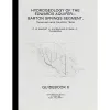 Hydrogeology of Edwards Aquifer-Barton Springs Segment, Travis and Hays Counties, Texas