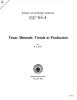 Texas Minerals: Trends in Production
