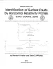 Identification of surface faults by horizontal resistivity profiles, Texas coastal zone