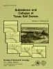 Subsidence and collapse at Texas salt domes