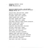 Supplement I for Volume III