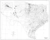 Map of oil, gas, and distillate fields of Texas, December 1945