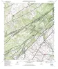 Geologic map of the Hunter Quadrangle, Texas