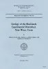 Geology of the Blacklands Experimental Watershed, near Waco, Texas